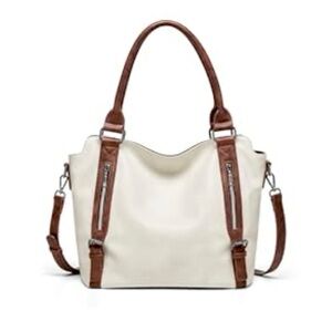 NWT Vegan Leather Tote Bag